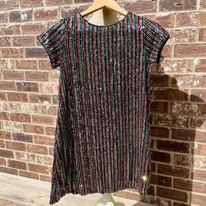 Girls art class Sequin Party Dress | Size L | Size 10/12